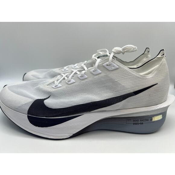 Nike ZoomX Vaporfly Next% 4 White Men Size 15 HF6414 100 New - Picture 2 of 16